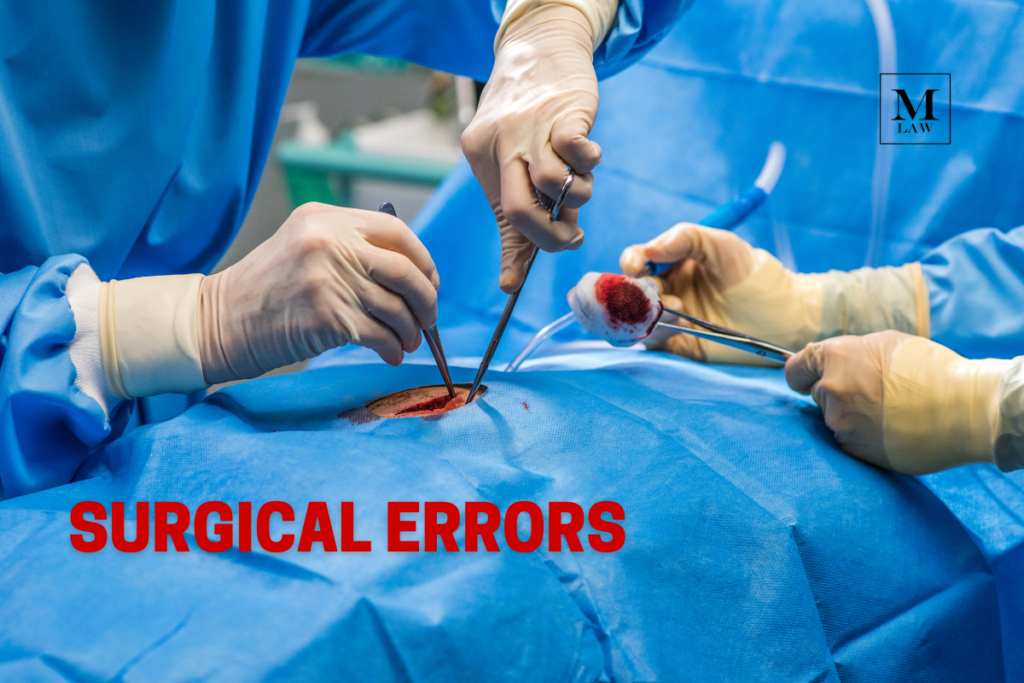 most common surgical errors - surgeons making incision on patient