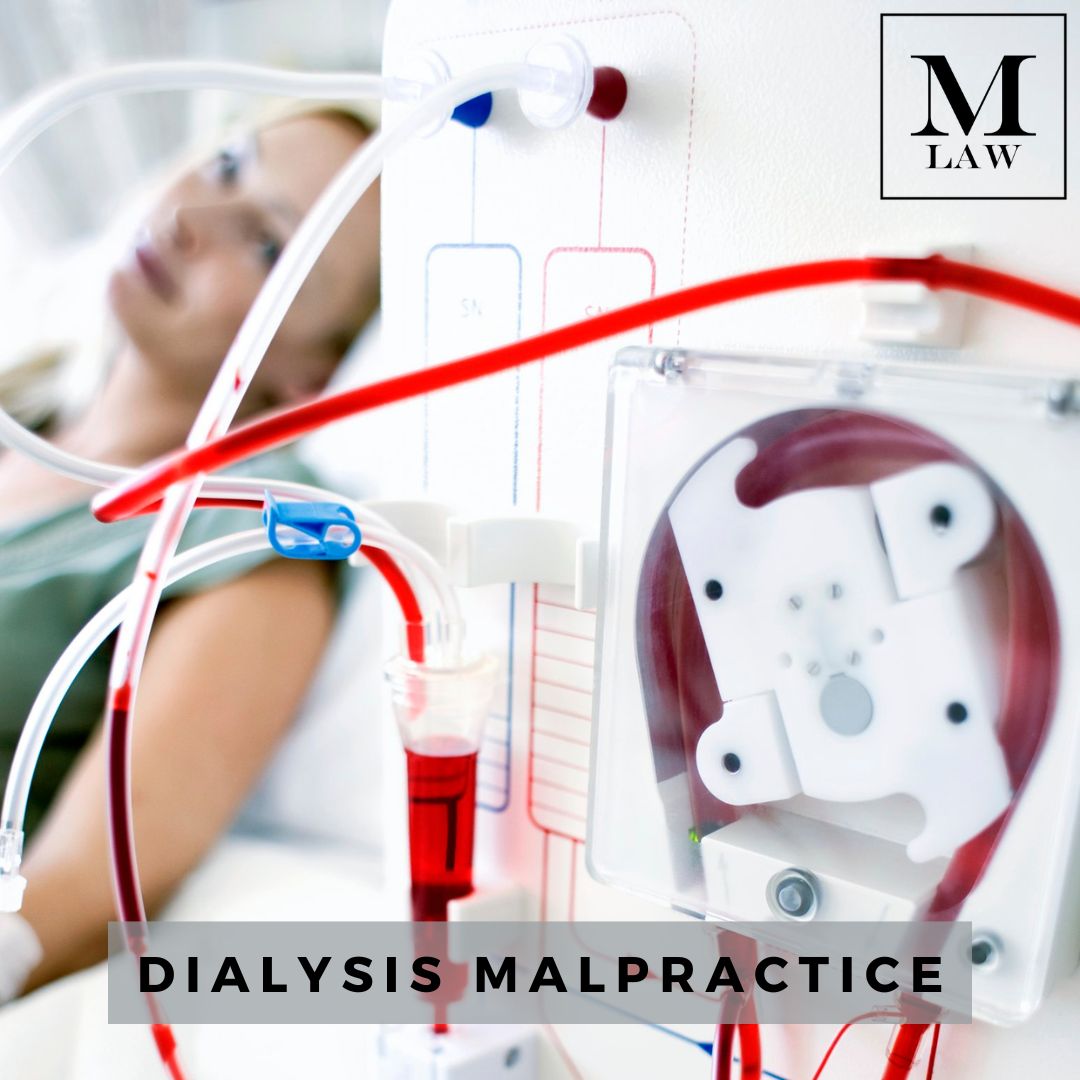 patient connected to dialysis machine
