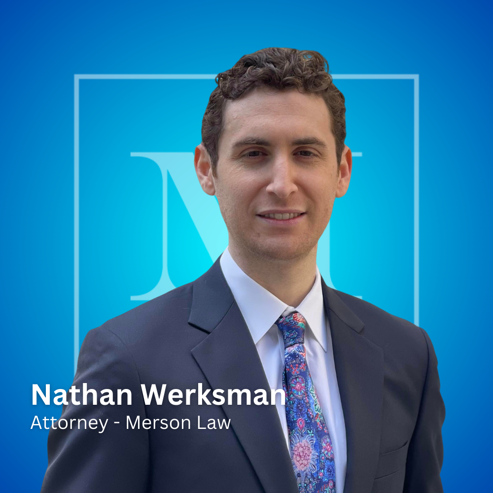 merson law lawyer Nathan Werksman