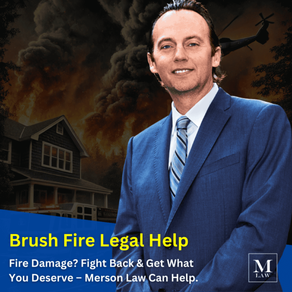 Merson Law Jordan Merson Brush Fire, Long Island, Hamptons