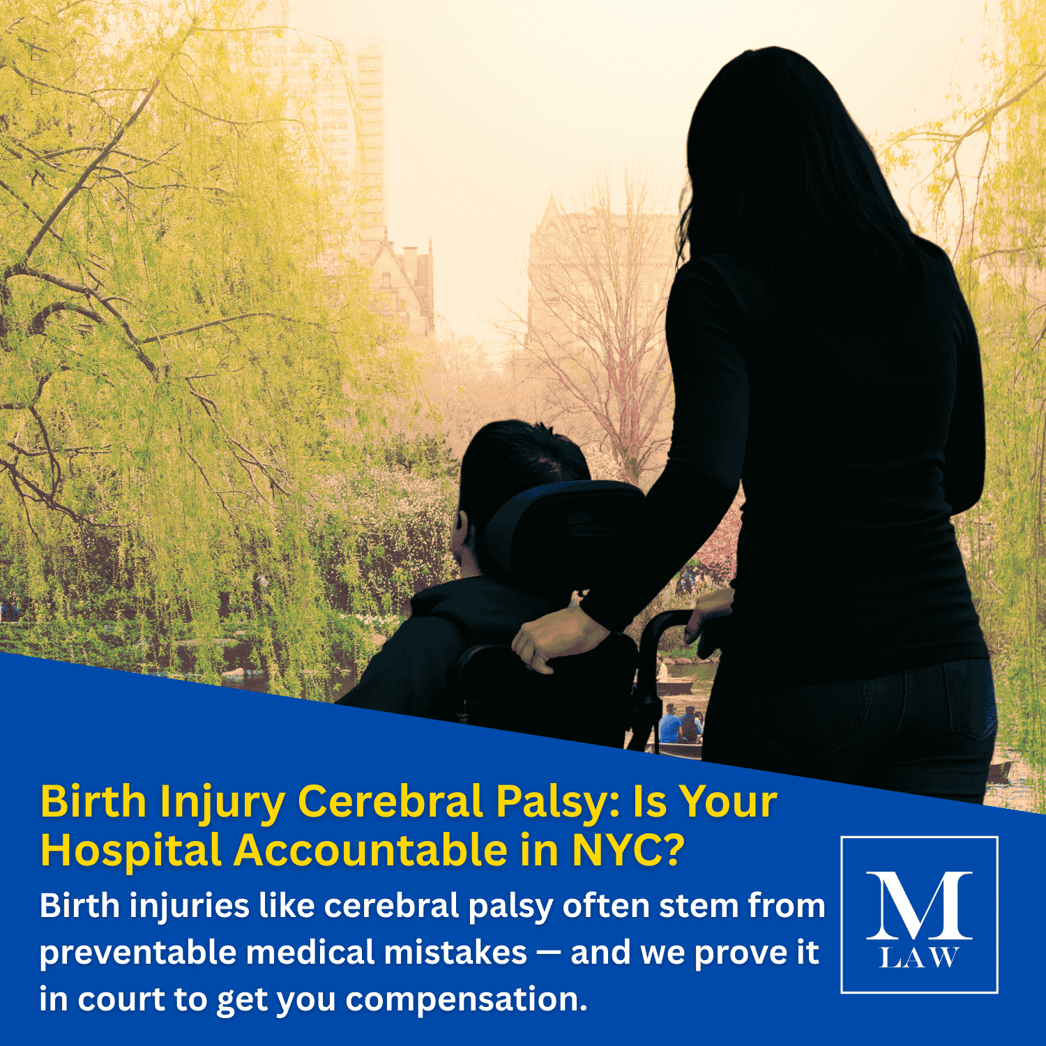 New York family meeting with a cerebral palsy malpractice lawyer, Cerebral Palsy birth injury, erbs palsy wheelchair, merson law, Cerebral Palsy Birth Injury Lawyer NYC, Child with cerebral palsy in wheelchair receiving support