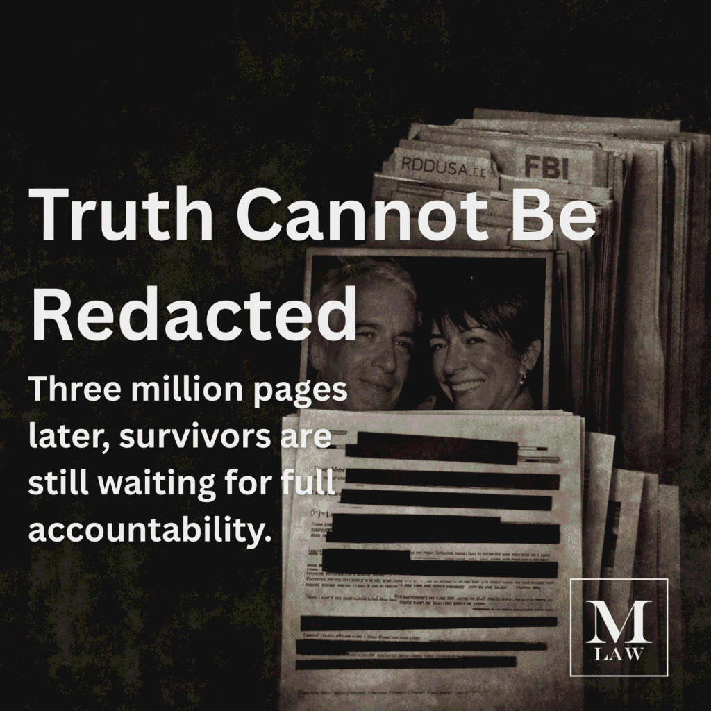 Merson Law Epstein 2026 Truth Cannot Be Redacted blog post