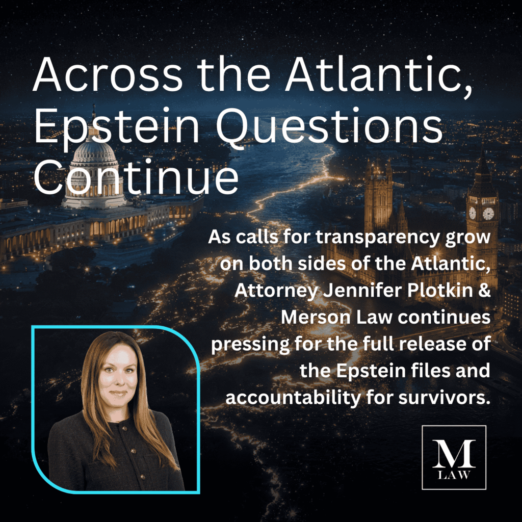jen plotkin, lawyer, merson law, epstein files, international Epstein investigation documents