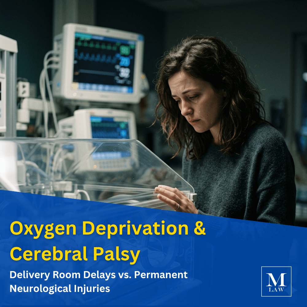 oxygen deprivation during birth cerebral palsy