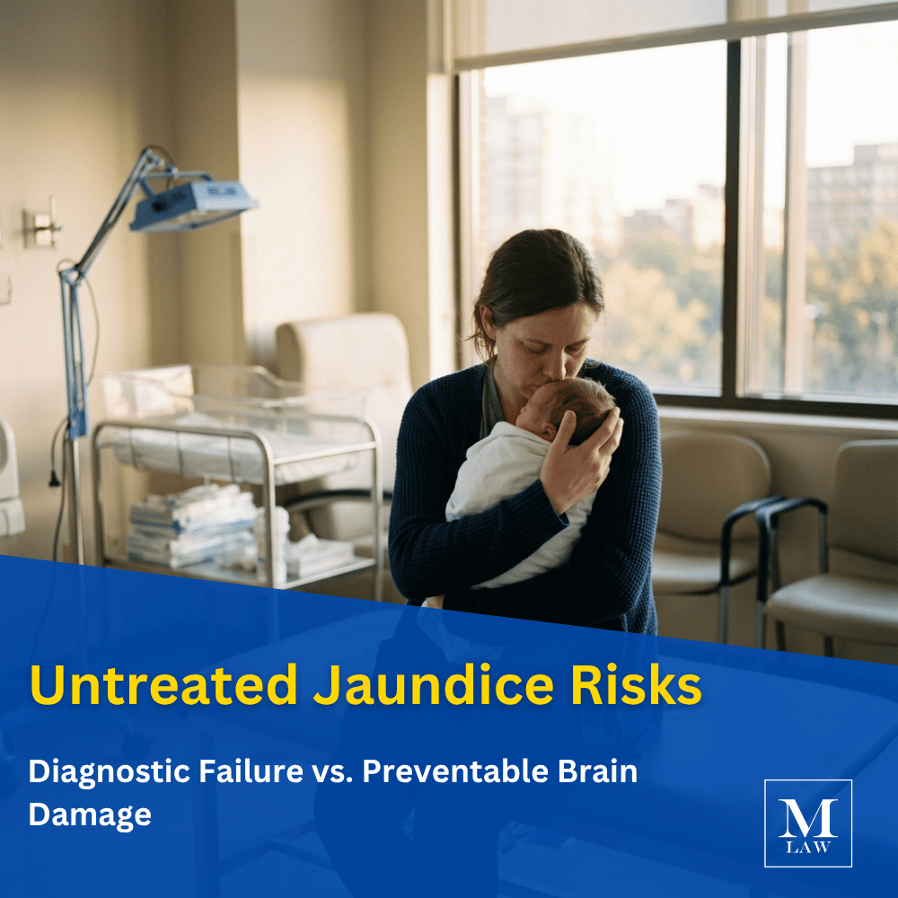 failure to diagnose newborn jaundice