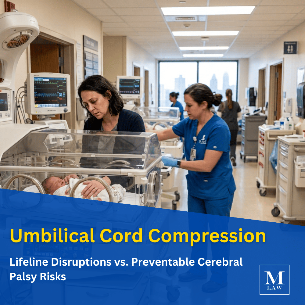 umbilical cord compression